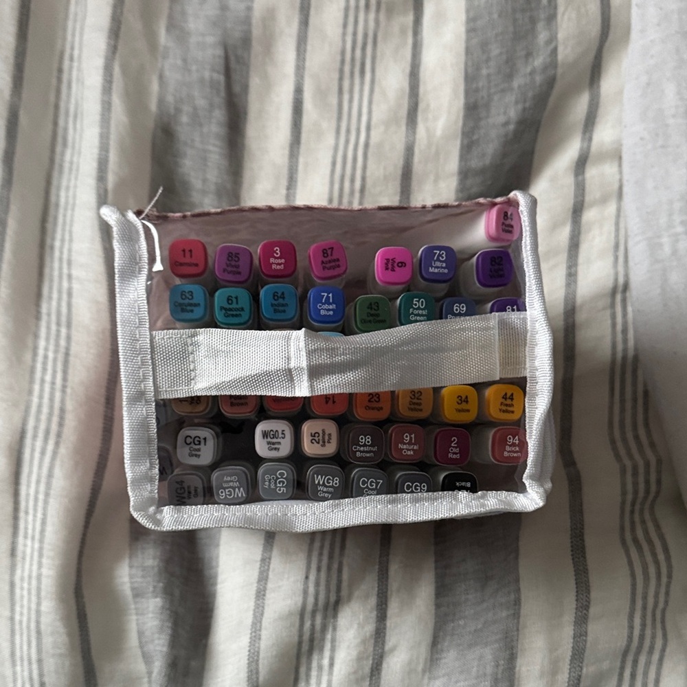 Multi-Color Marker Storage Case